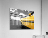 Mustang Mach 1 at the Drag Strip Acrylic Print