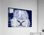 yale bulldog remix art  Acrylic Print