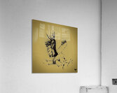 1980s Southern Miss Golden Eagle Acrylic Print