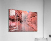The Pink Slot Canyon Acrylic Print