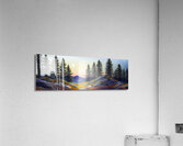 ALPINE MEADOW  SUNSET  P Acrylic Print
