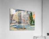 Wiped off the map. Acrylic Print