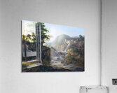 Beautiful Landscape Mountain Waterfall Acrylic Print