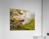 Yellowstone Hot Springs Fumaroles Acrylic Print
