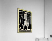vintage purdue baseball art  Acrylic Print