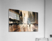 A City At Night 4 Acrylic Print