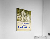 1951 kentucky basketball art Acrylic Print