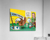 Chase Tulane Boston College Cartoon Art Acrylic Print