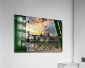 Woman On thr Bridge Acrylic Print