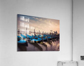 Gondolas in Grand canal Acrylic Print