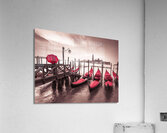 Venice Gondolas Acrylic Print