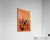 1970s tennessee womens sports art Acrylic Print