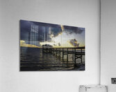 Cloudy rise Acrylic Print
