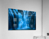 Refreshing Blue Waterfalls Acrylic Print