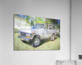 1988 Tan Toyota Landcruiser X1 6 Acrylic Print