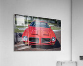 1970 Red Pontiac Firebird Ram Air Formula 400 X1 13 Acrylic Print