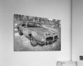 1970 Red Pontiac Firebird Ram Air Formula 400 X1 14 Acrylic Print