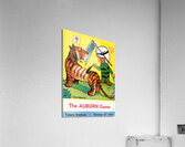 1951 Tulane vs. Auburn Football Art Acrylic Print