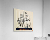 Early 1900s Illinois Illini Baseball Art  Acrylic Print