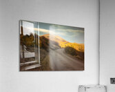 The Colorado Less Traveled Backroad Mountain Luminescence Acrylic Print