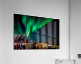Northern Lights over Reine 2  Acrylic Print