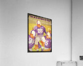 1956 washington football viewfinder remix art Acrylic Print