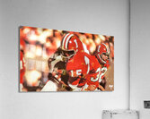 1970s indiana hoosiers football art Acrylic Print
