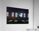 Brier Island Lighthouse Meteors Acrylic Print