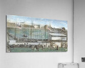 1876 Boston Base Ball Grounds Acrylic Print