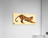 Early 1900s Mascot Tiger Art Acrylic Print