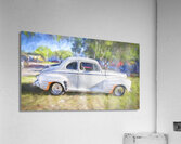 1946 White Ford Super Deluxe Coupe X1 7 Acrylic Print