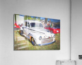 1946 White Ford Super Deluxe Coupe X1 14 Acrylic Print