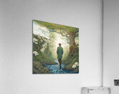 Seeking Light in a Dogwood Forest Acrylic Print