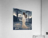 Denim Whirlpool Dream Acrylic Print