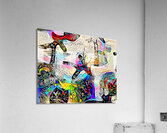 street stick men Acrylic Print