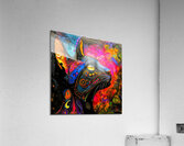 Kitty Powers - Cat Noir Acrylic Print