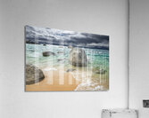 Beach Boulders at Lake Tahoe Acrylic Print