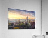 Assisi town at sunset. Umbria Italy. Acrylic Print