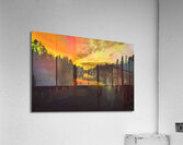 Aurora Reflections Acrylic Print