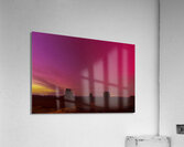 Northern Lights Over Monument Valley Buttes Acrylic Print