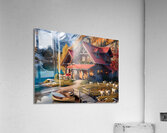 the Home - Home river Acrylic Print