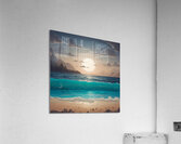 Calm sea view  Acrylic Print