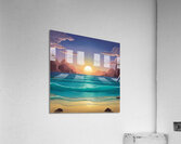 Calm seascape Acrylic Print