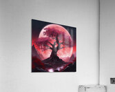 the ethereal beauty of a mystical landscape under Acrylic Print