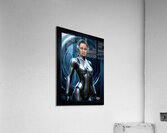 Intelligence Officer 1859137 Assigned To Delum Cruiser Captivating AI Concept Art by Xzendor7  Acrylic Print