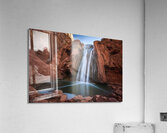 Groundwater mountain  Acrylic Print