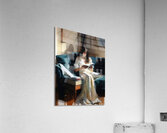 Girl Reading A Book  Acrylic Print