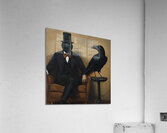 Crow Raven Man Gothic  Acrylic Print