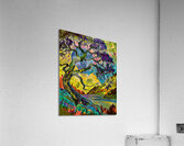 Arte 053 twisted tree polyart Acrylic Print