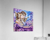 Arte 178 two girls Vintage painting Acrylic Print